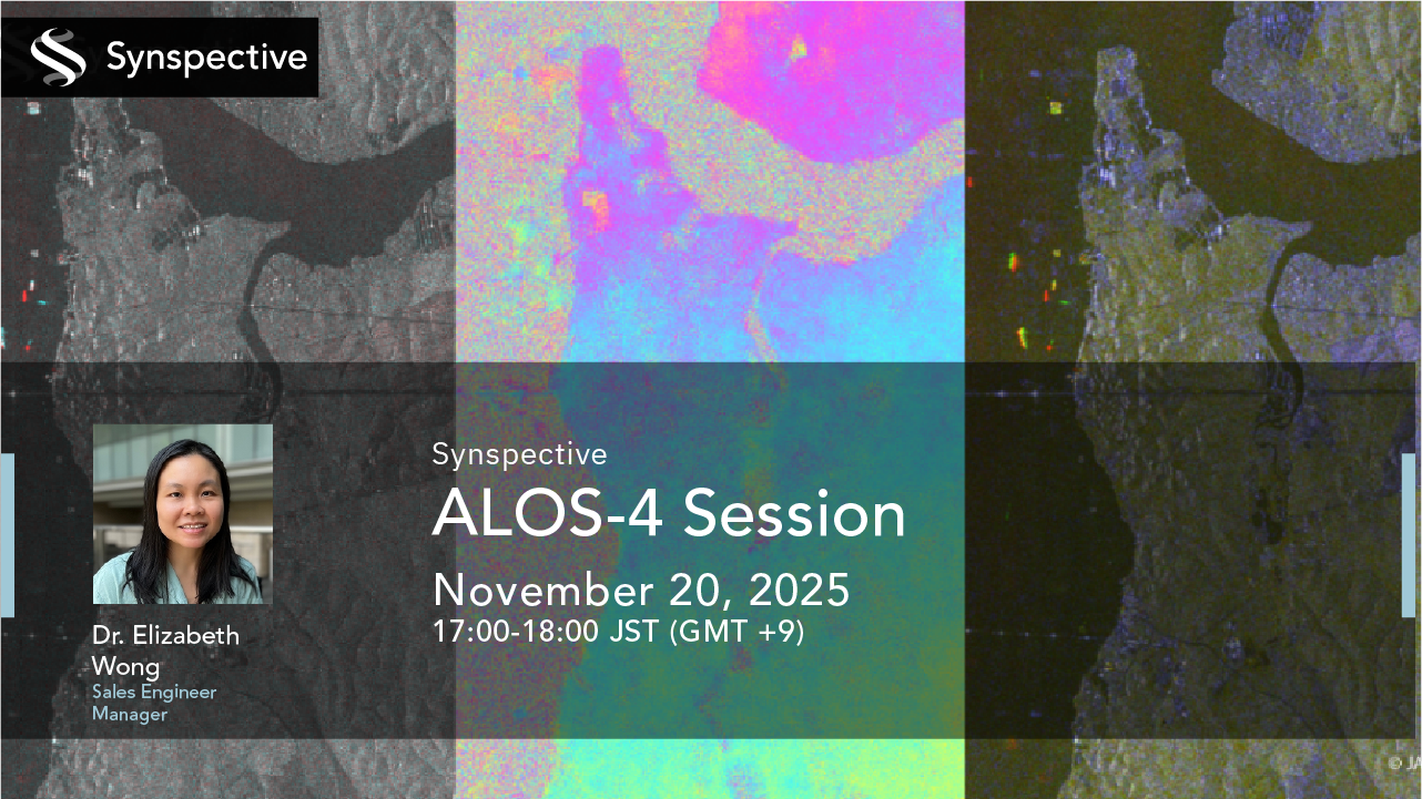 Synspective : ALOS-4 Session